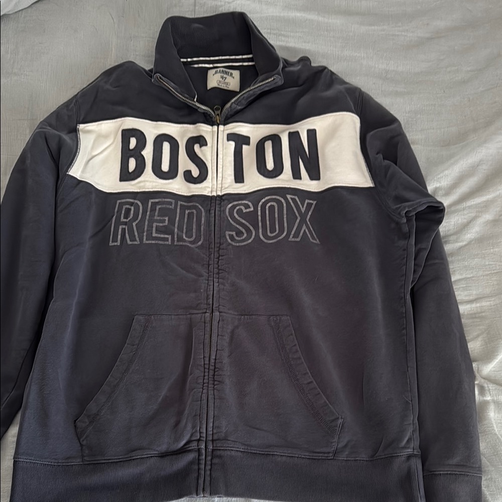 Boston Red Sox 47 Brand Zip Fleece size XXL
